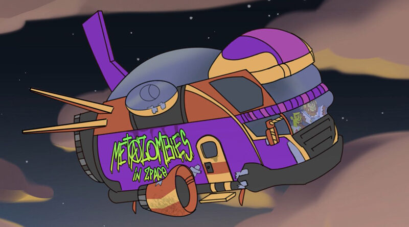 Metazombies in Zpace mistura punk rock e ficção científica em nova animação independente